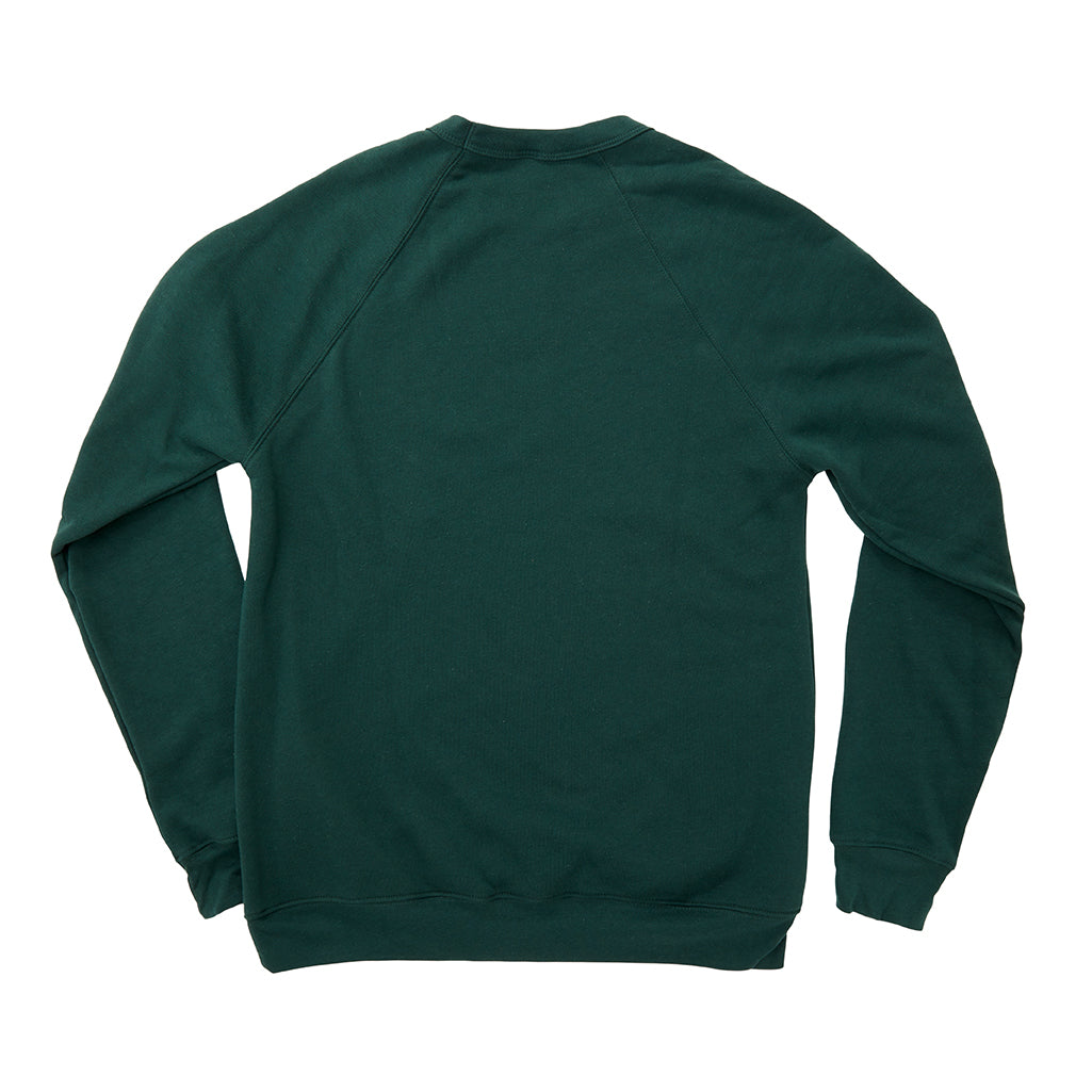 SBR Crewneck Sweatshirt in Forrest Green