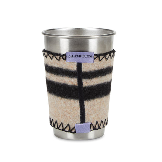 Steel Pint with Merino Sleeve