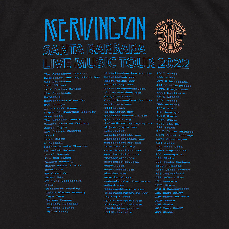 SB Live Music Tour Tee