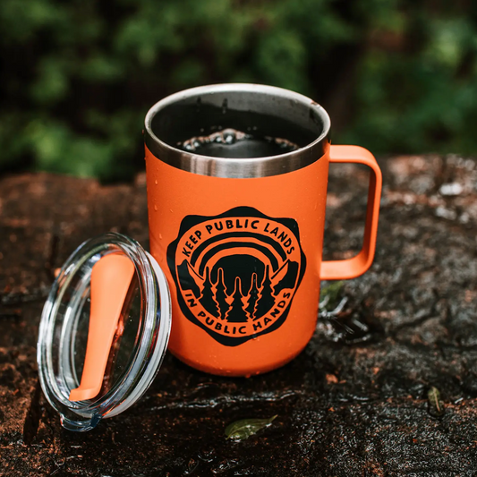 Public Lands Camper Mug