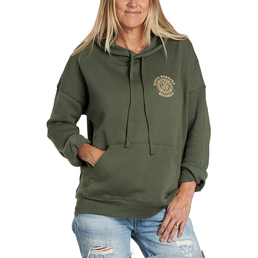 SBR Logo Olive Hoodie