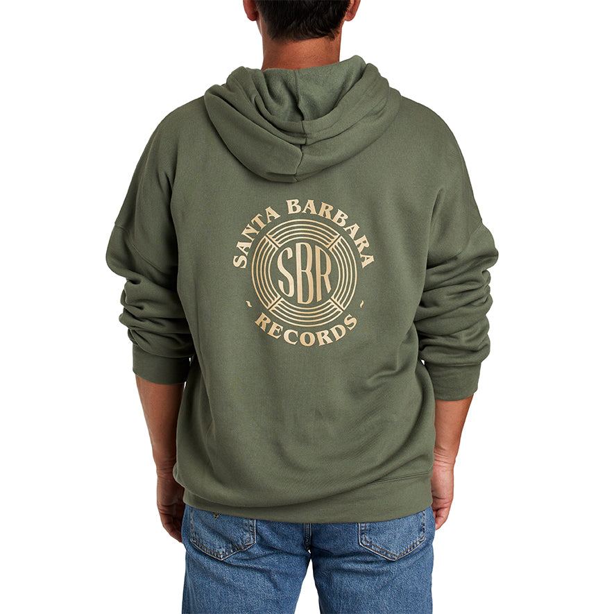 SBR Logo Olive Hoodie