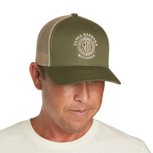 SBR Olive Trucker Hat