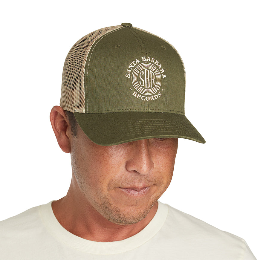 SBR Olive Trucker Hat