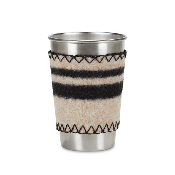 Steel Pint with Merino Sleeve