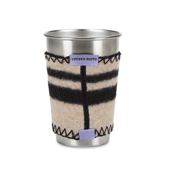 Steel Pint with Merino Sleeve