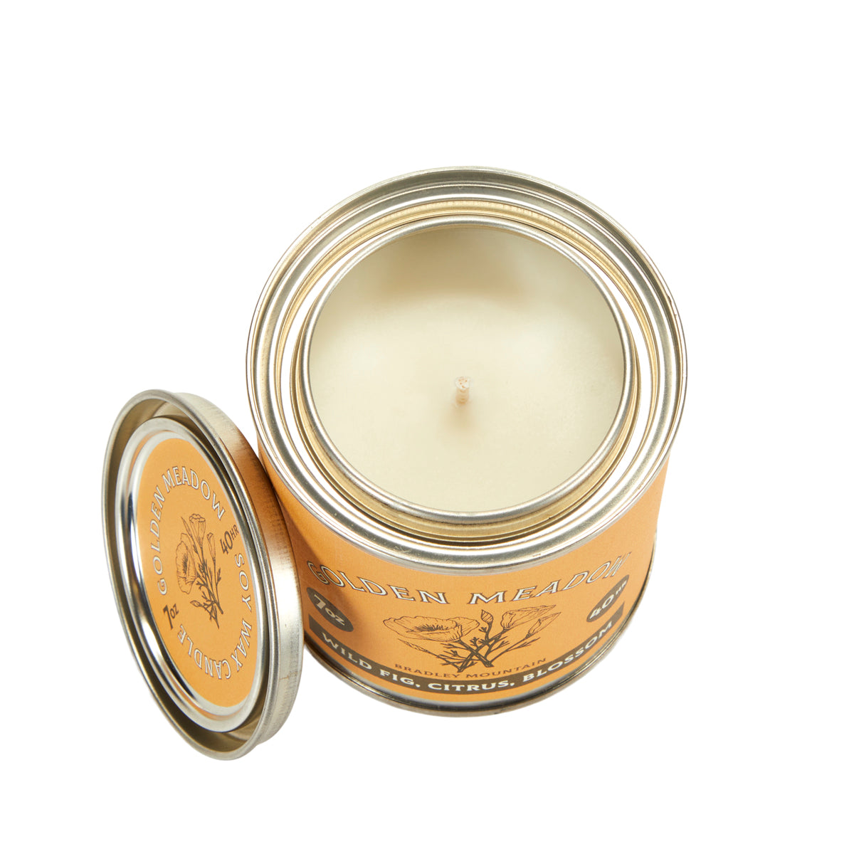 Golden Meadow Travel Candle