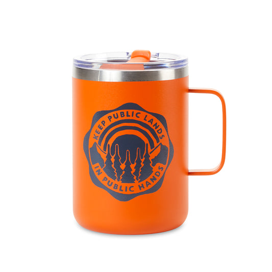 Public Lands Camper Mug