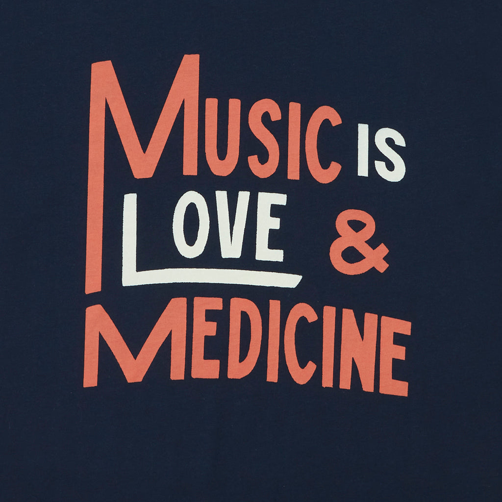 Music is Love + Medicine T-Shirt