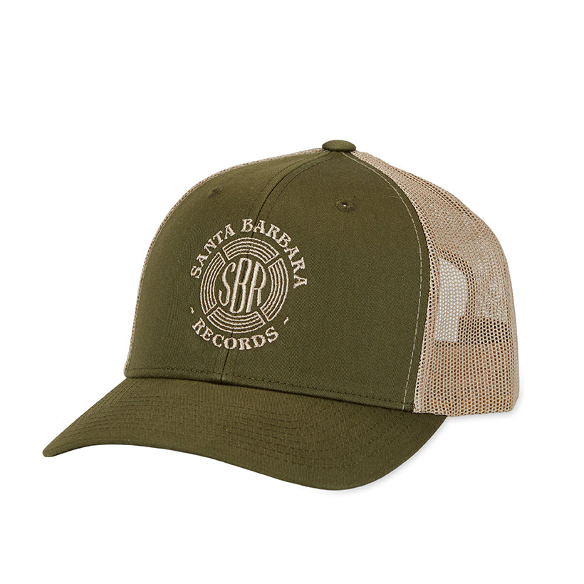 SBR Olive Trucker Hat