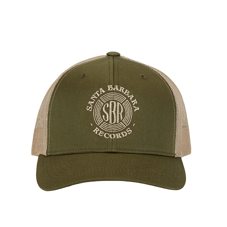 SBR Olive Trucker Hat