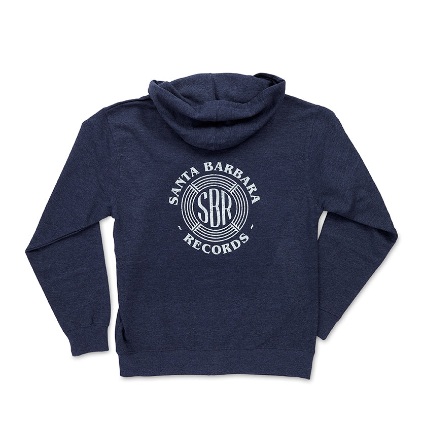 SBR Zip Hoodie (Heathered Indigo)