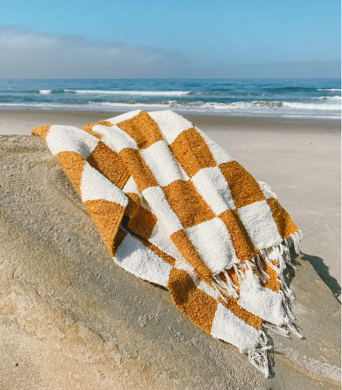 Sustainable Checker Throw