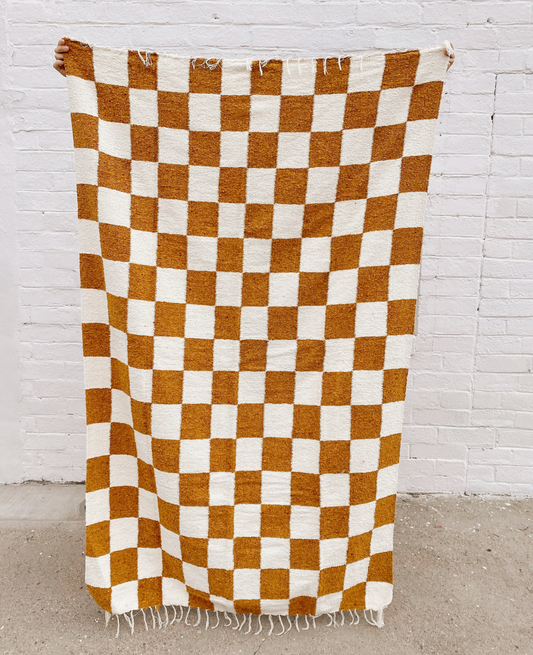 Sustainable Checker Throw