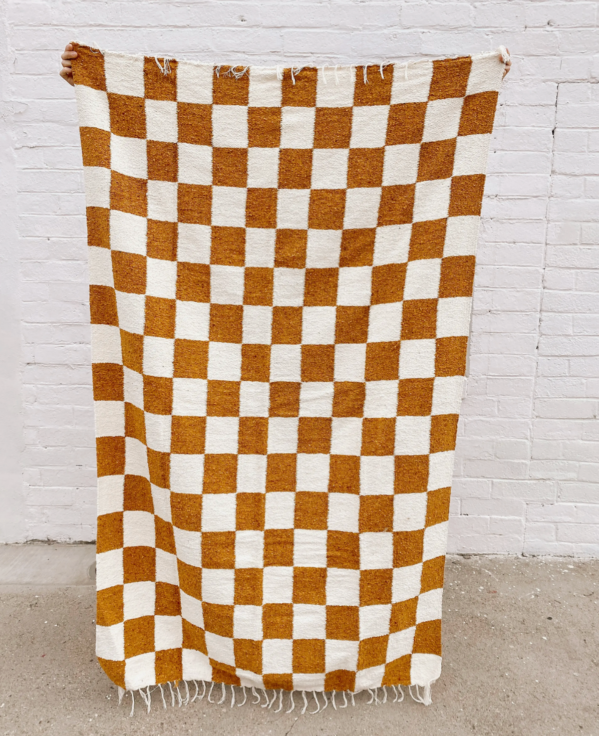 Sustainable Checker Throw